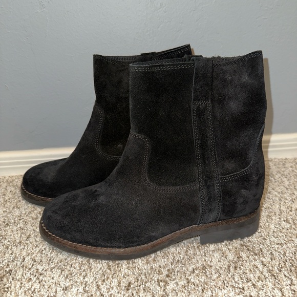 Isabel Marant Black Suede Boots - Picture 2 of 5